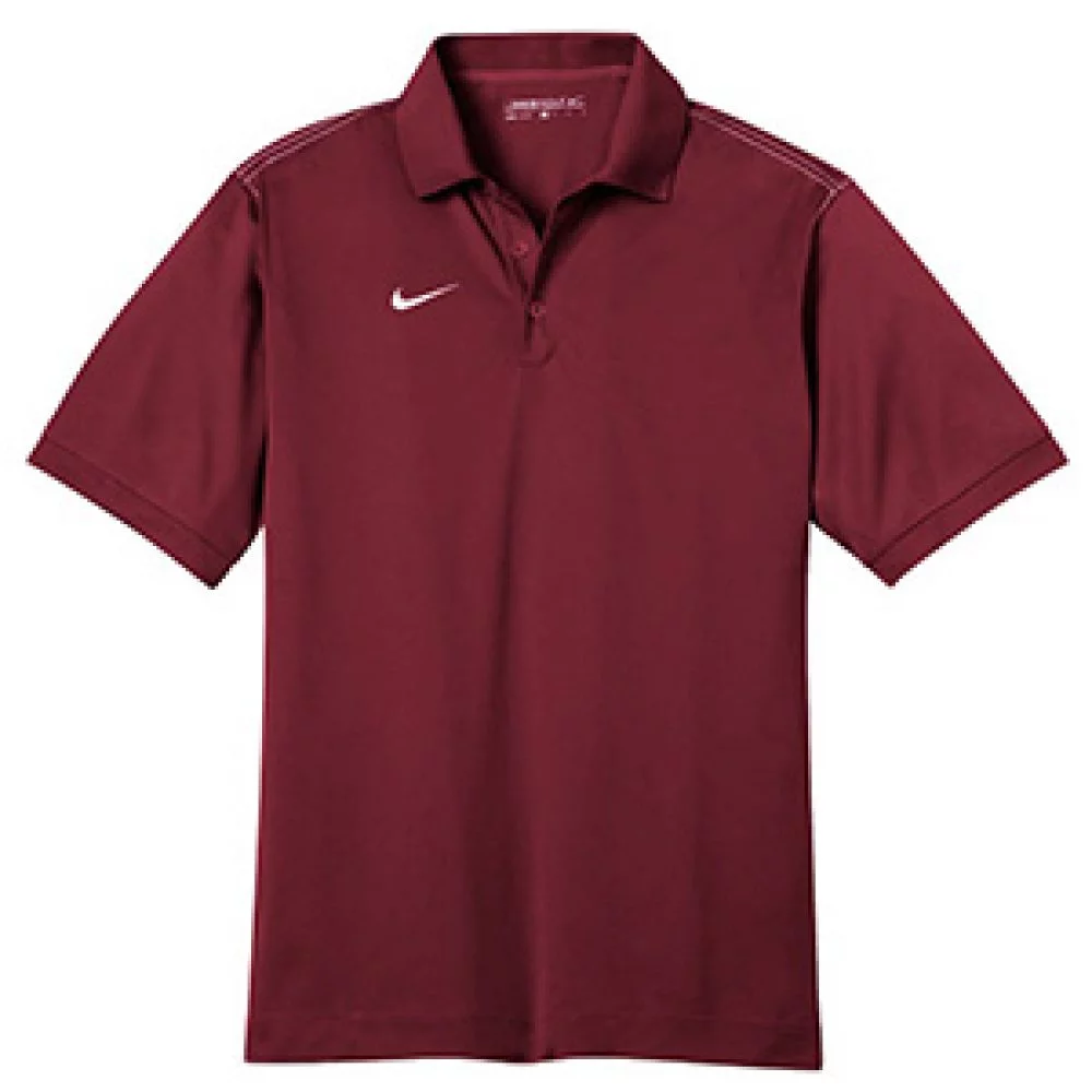 Maroon dri fit polo best sale